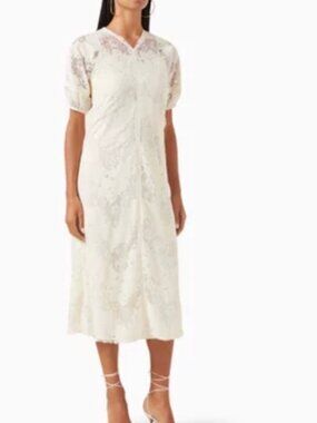Day Birger Et Mikkelson sheer lace dress. No slip, sheer. Size 38/small